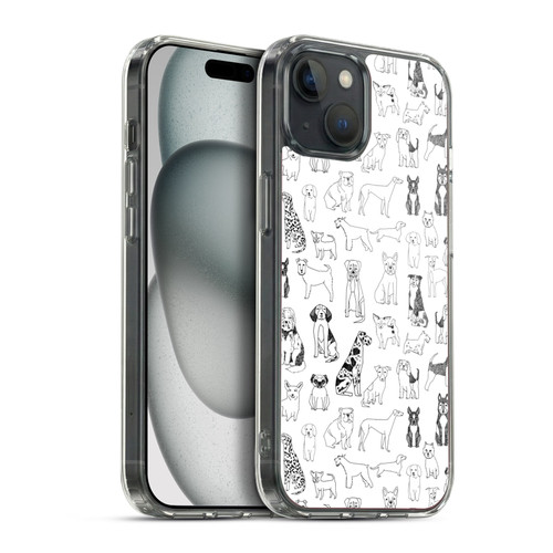 Andrea Lauren Design Animals Canine Line Soft Gel Case for Apple iPhone 15 Plus & MagSafe