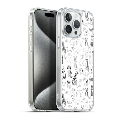 Andrea Lauren Design Animals Canine Line Soft Gel Case for Apple iPhone 15 Pro Max & MagSafe
