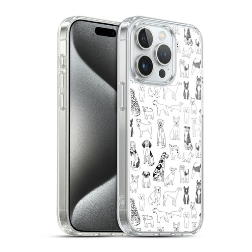 Andrea Lauren Design Animals Canine Line Soft Gel Case for Apple iPhone 15 Pro & MagSafe