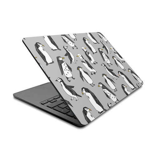 Andrea Lauren Design Birds Gray Penguins Vinyl Sticker Skin Decal Cover for Apple MacBook Air 13.6" 2022 / 2024 / 2025 / 2026