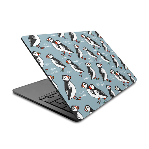 Andrea Lauren Design Birds Puffins Vinyl Sticker Skin Decal Cover for Apple MacBook Air 13.6" 2022 / 2024 / 2025 / 2026