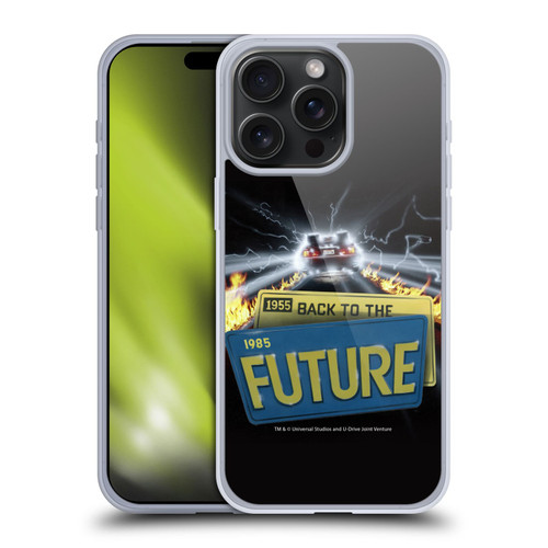 Back to the Future I Key Art Take Off Soft Gel Case for Apple iPhone 15 Pro Max