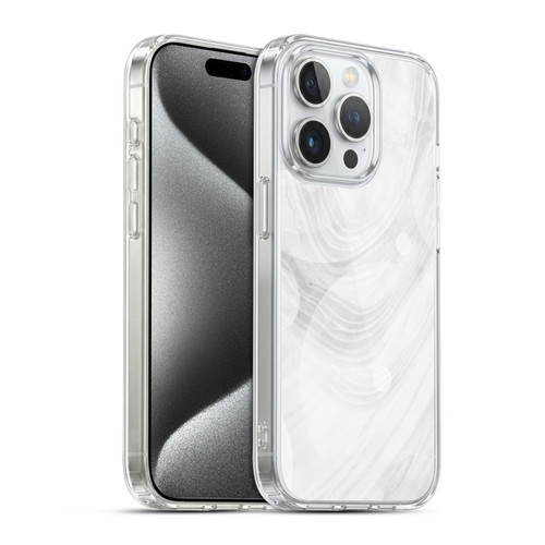 Alyn Spiller Marble White Soft Gel Case for Apple iPhone 15 Pro & MagSafe