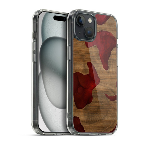 Alyn Spiller Wood & Resin Fire Soft Gel Case for Apple iPhone 15 Plus & MagSafe