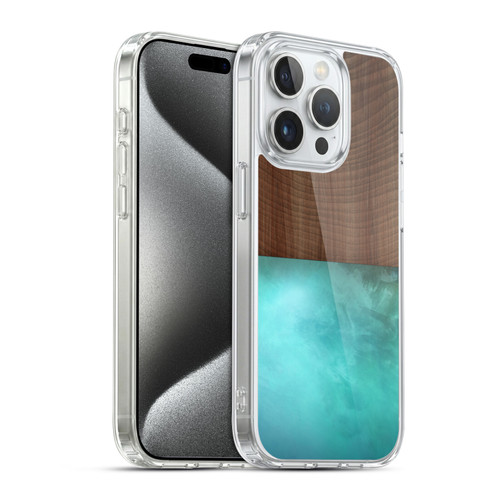 Alyn Spiller Wood & Resin Blocking Soft Gel Case for Apple iPhone 15 Pro & MagSafe