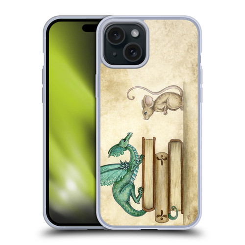 Amy Brown Folklore Curious Encounter Soft Gel Case for Apple iPhone 15 Plus