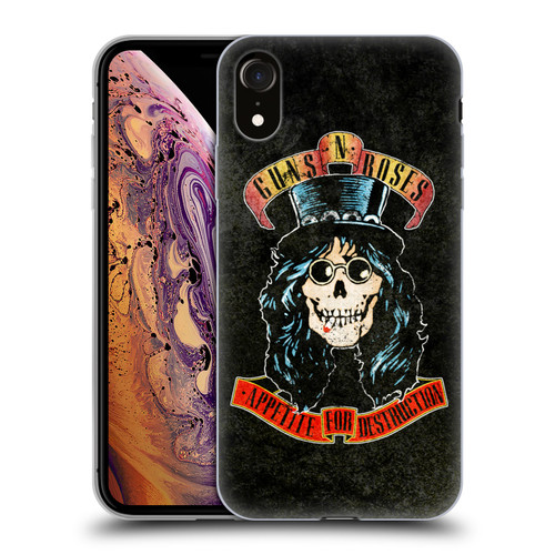 Guns N' Roses Vintage Slash Soft Gel Case for Apple iPhone XR