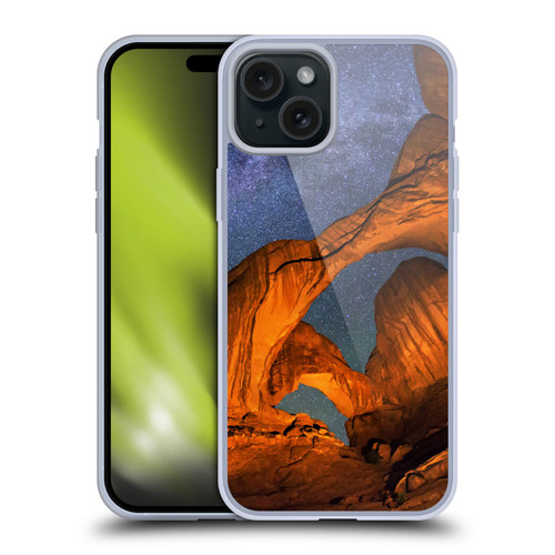 Royce Bair Nightscapes Triple Arch Soft Gel Case for Apple iPhone 15 Plus