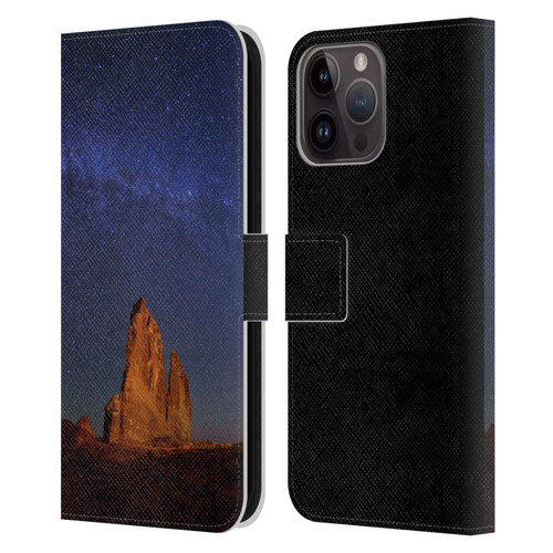 Royce Bair Nightscapes The Organ Stars Leather Book Wallet Case Cover For Apple iPhone 15 Pro Max
