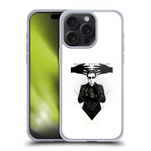 Birds of Prey DC Comics Graphics Black Club Soft Gel Case for Apple iPhone 15 Pro Max