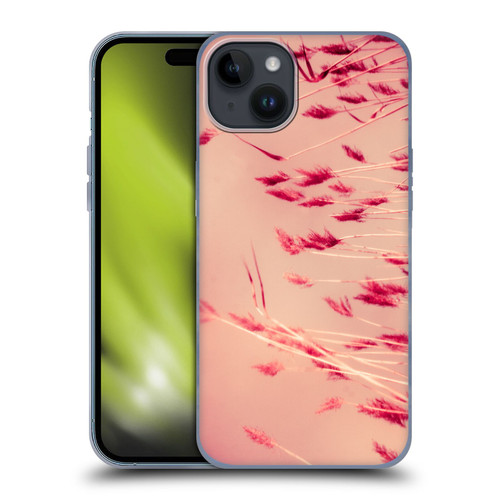Dorit Fuhg Nature Pink Summer Soft Gel Case for Apple iPhone 15 Plus