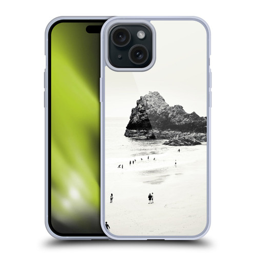Dorit Fuhg Travel Stories Cornwall Beach Life Soft Gel Case for Apple iPhone 15 Plus