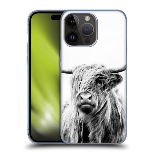 Dorit Fuhg Travel Stories Portrait of a Highland Cow Soft Gel Case for Apple iPhone 15 Pro Max