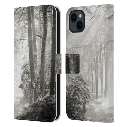 Dorit Fuhg In The Forest Into The Forest 2 Leather Book Wallet Case Cover For Apple iPhone 15 Plus