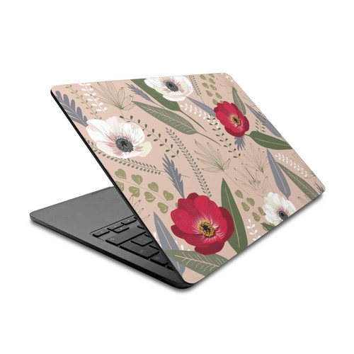 Anis Illustration Bloomers Anemone Vinyl Sticker Skin Decal Cover for Apple MacBook Air 13.6" 2022 / 2024 / 2025 / 2026
