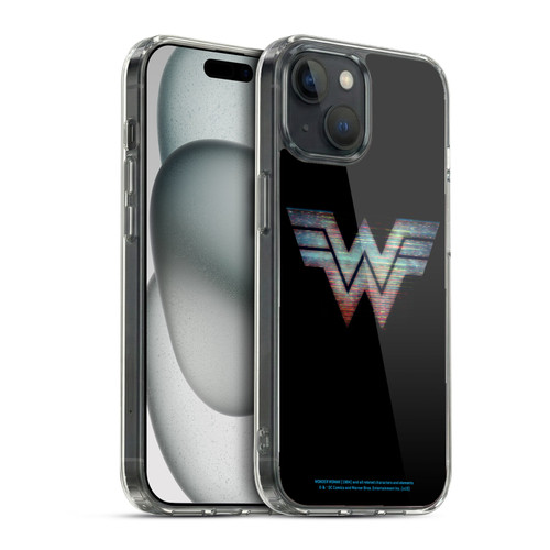 Wonder Woman 1984 Logo Art Main Soft Gel Case for Apple iPhone 15 & MagSafe