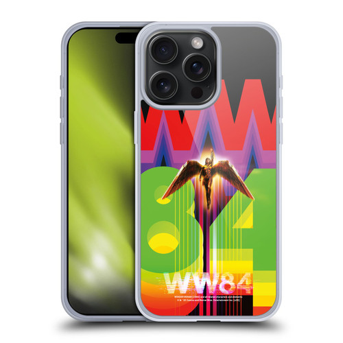 Wonder Woman 1984 Poster 2 Golden Eagle Armor Soft Gel Case for Apple iPhone 15 Pro Max