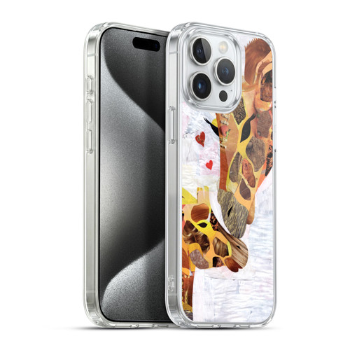 Artpoptart Animals Sweet Giraffes Soft Gel Case for Apple iPhone 15 Pro Max & MagSafe