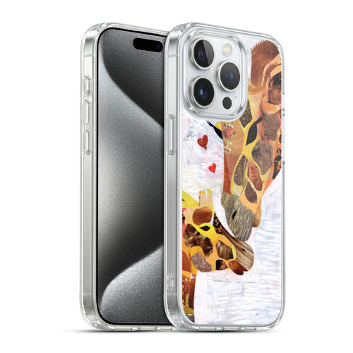 Artpoptart Animals Sweet Giraffes Soft Gel Case for Apple iPhone 15 Pro & MagSafe