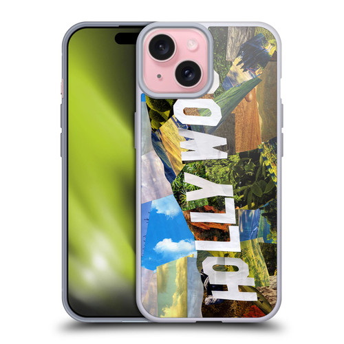 Artpoptart Travel Hollywood Soft Gel Case for Apple iPhone 15