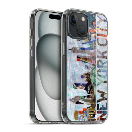 Artpoptart Travel New York Soft Gel Case for Apple iPhone 15 & MagSafe