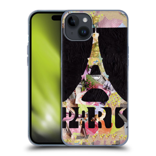 Artpoptart Travel Paris Soft Gel Case for Apple iPhone 15 Plus