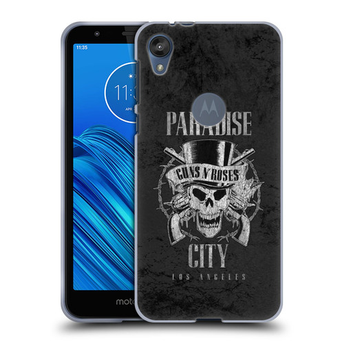 Guns N' Roses Vintage Paradise City Soft Gel Case for Motorola Moto E6