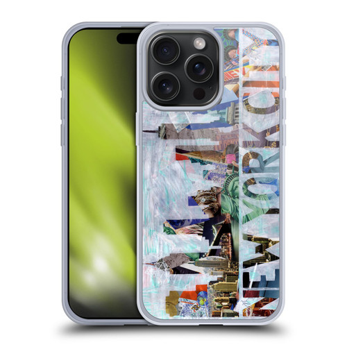 Artpoptart Travel New York Soft Gel Case for Apple iPhone 15 Pro Max