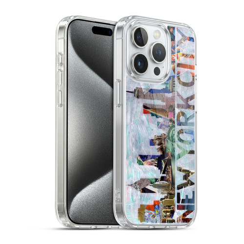 Artpoptart Travel New York Soft Gel Case for Apple iPhone 15 Pro & MagSafe