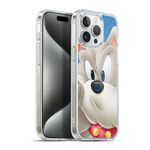 Tom and Jerry Full Face Spike Soft Gel Case for Apple iPhone 15 Pro Max & MagSafe