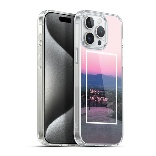 The 1975 Songs She's American Soft Gel Case for Apple iPhone 15 Pro Max & MagSafe