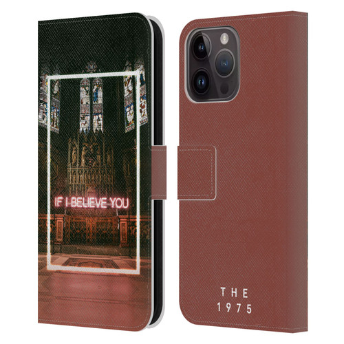 The 1975 Songs If I Believe You Leather Book Wallet Case Cover For Apple iPhone 15 Pro Max