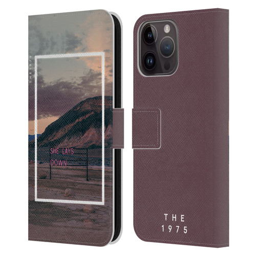 The 1975 Songs She Lays Down Leather Book Wallet Case Cover For Apple iPhone 15 Pro Max