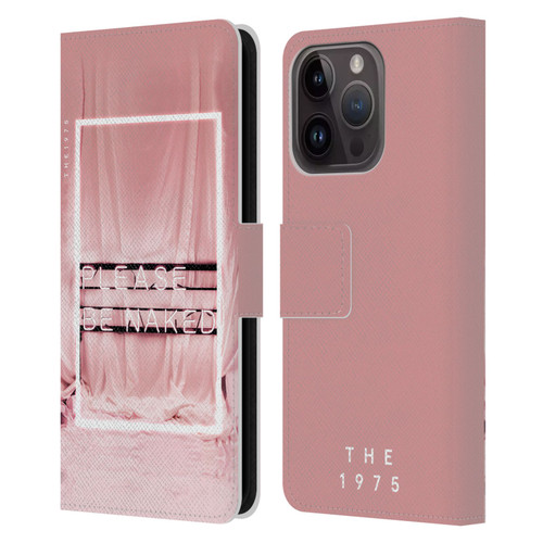 The 1975 Songs Please Be Naked Leather Book Wallet Case Cover For Apple iPhone 15 Pro