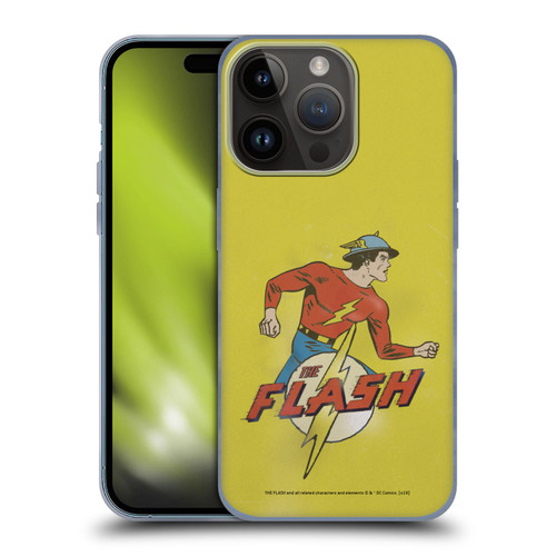 The Flash DC Comics Fast Fashion Jay Garrick Soft Gel Case for Apple iPhone 15 Pro