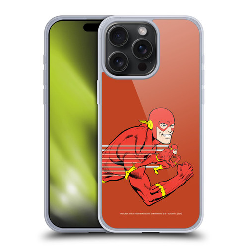 The Flash DC Comics Vintage Double Soft Gel Case for Apple iPhone 15 Pro Max