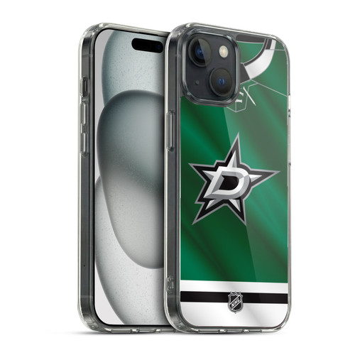 NHL Dallas Stars Jersey Soft Gel Case for Apple iPhone 15