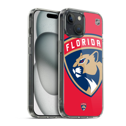 NHL Florida Panthers Oversized Soft Gel Case for Apple iPhone 15