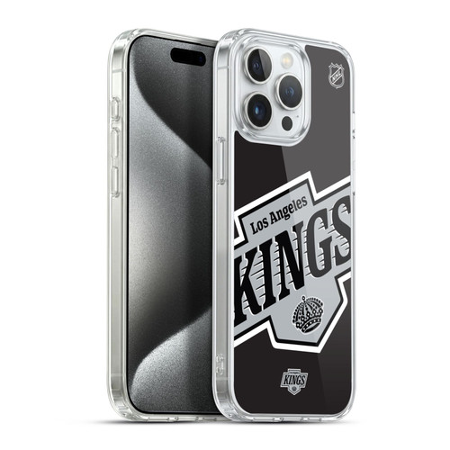 NHL Los Angeles Kings Oversized Soft Gel Case for Apple iPhone 15 Pro Max
