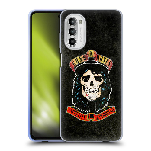 Guns N' Roses Vintage Stradlin Soft Gel Case for Motorola Moto G52