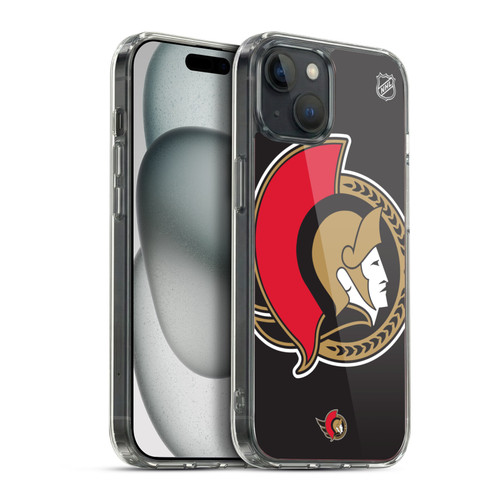 NHL Ottawa Senators Oversized Soft Gel Case for Apple iPhone 15 Plus & MagSafe