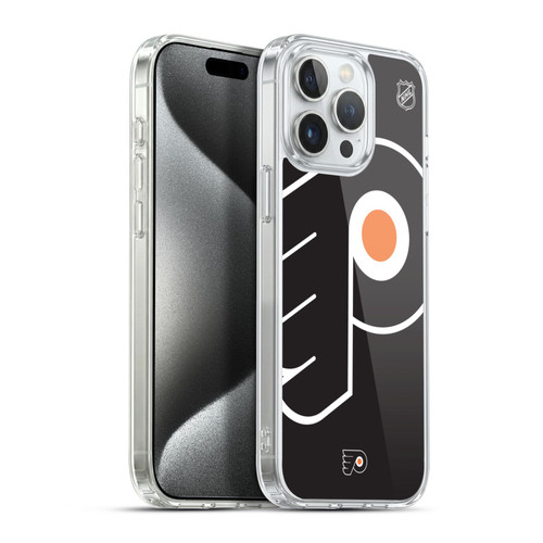 NHL Philadelphia Flyers Oversized Soft Gel Case for Apple iPhone 15 Pro Max & MagSafe