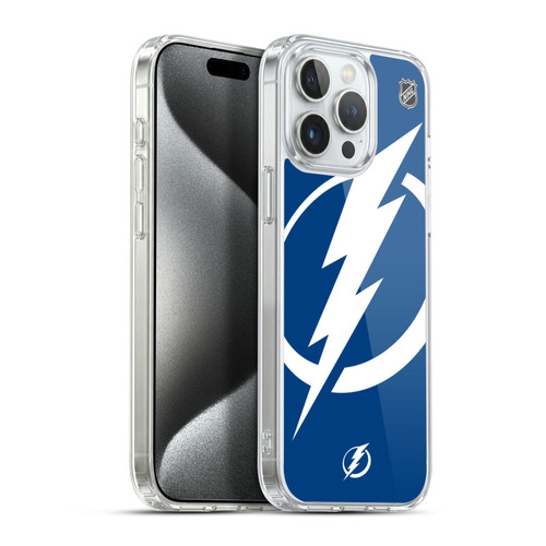 NHL Tampa Bay Lightning Oversized Soft Gel Case for Apple iPhone 15 Pro Max