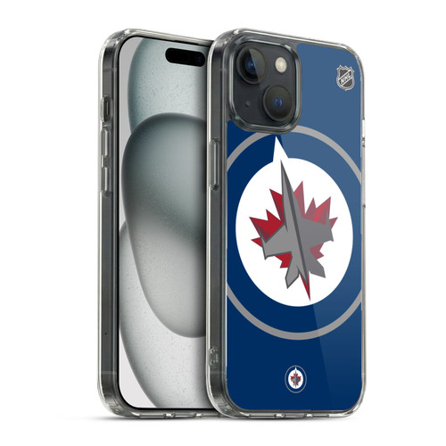 NHL Winnipeg Jets Oversized Soft Gel Case for Apple iPhone 15 & MagSafe