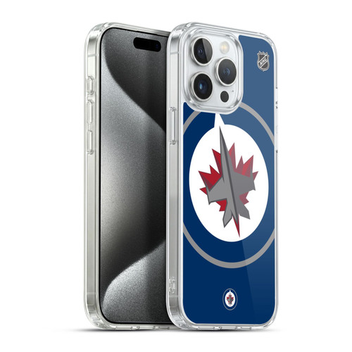 NHL Winnipeg Jets Oversized Soft Gel Case for Apple iPhone 15 Pro Max & MagSafe