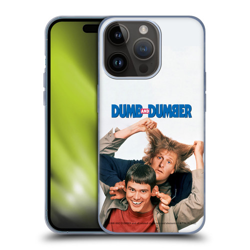 Dumb And Dumber Key Art Characters 2 Soft Gel Case for Apple iPhone 15 Pro