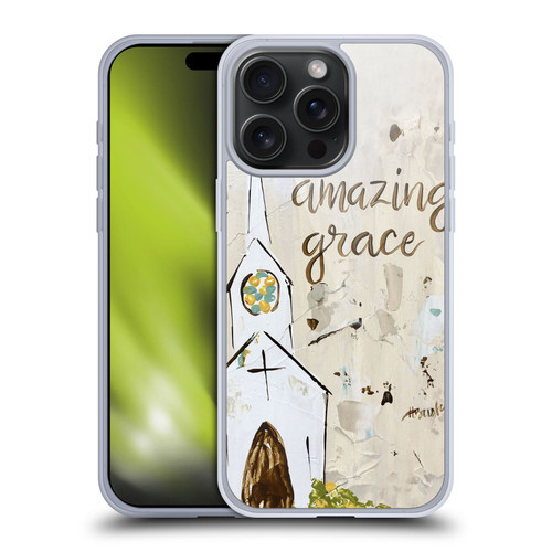 Haley Bush Church Painting Art Soft Gel Case for Apple iPhone 15 Pro Max & MagSafe