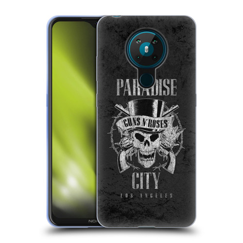Guns N' Roses Vintage Paradise City Soft Gel Case for Nokia 5.3