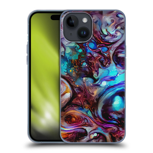 Cosmo18 Jupiter Fantasy Indigo Soft Gel Case for Apple iPhone 15