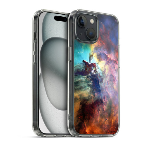 Cosmo18 Space Lagoon Nebula Soft Gel Case for Apple iPhone 15 & MagSafe